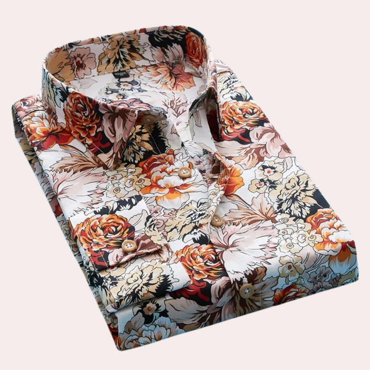 Elegant men's Marti floral shirt - the perfect choice for any occasion!