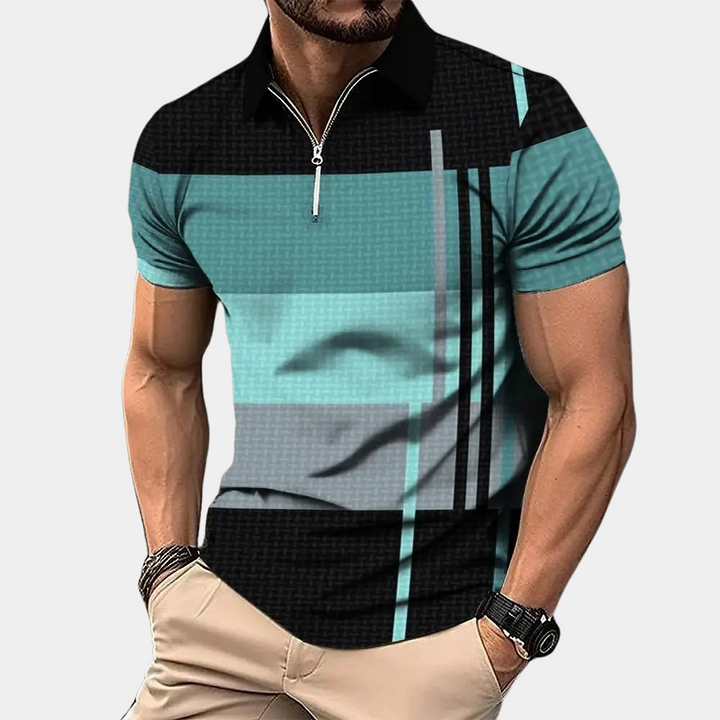 Halvor - an elegant and versatile men's polo shirt, perfect for any occasion