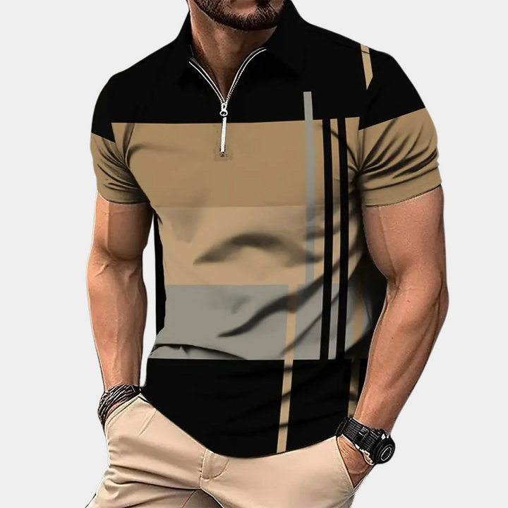 Halvor - an elegant and versatile men's polo shirt, perfect for any occasion