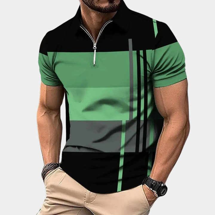 Halvor - an elegant and versatile men's polo shirt, perfect for any occasion
