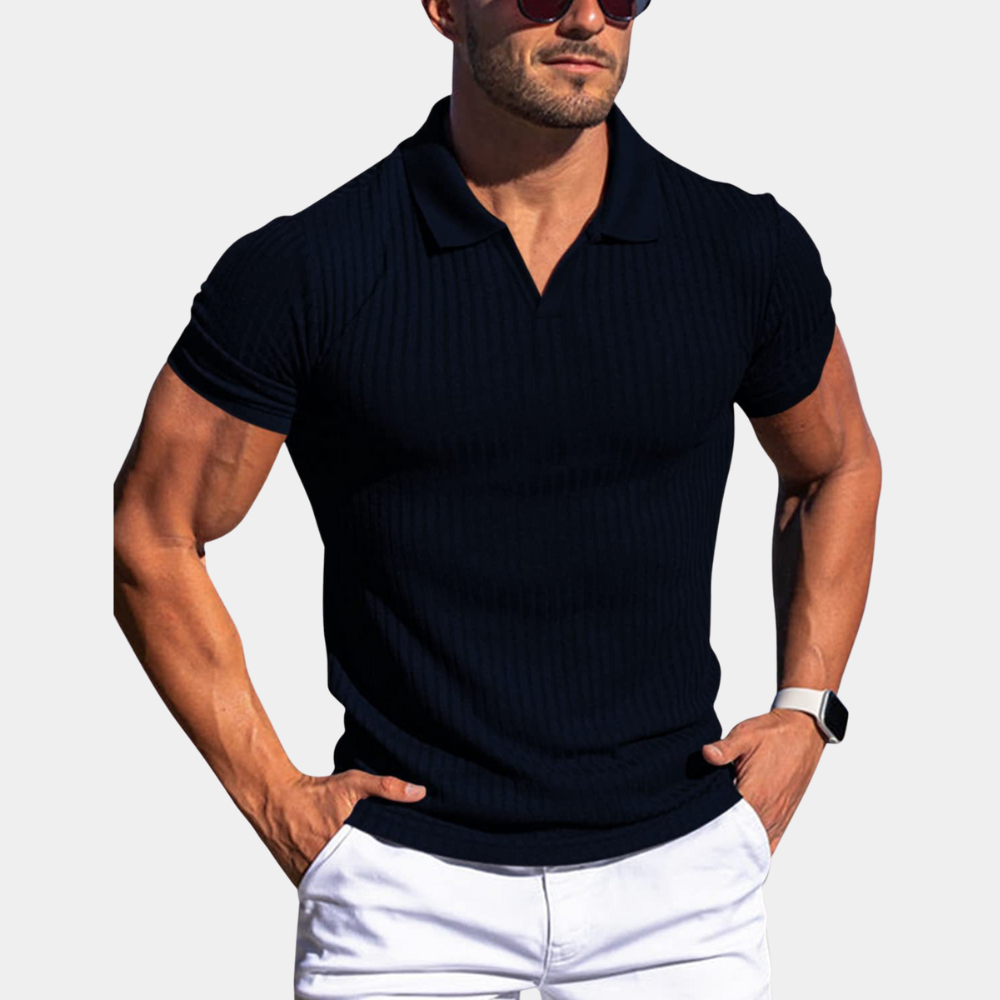 Elegant polo shirt for men from the Adolf collection - Style and class in one!