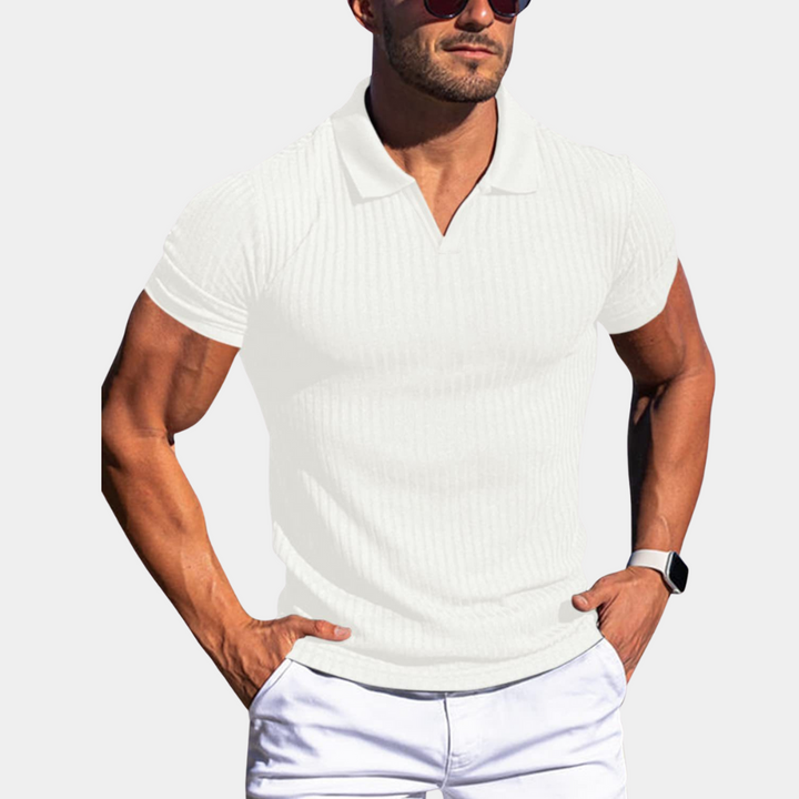 Elegant polo shirt for men from the Adolf collection - Style and class in one!