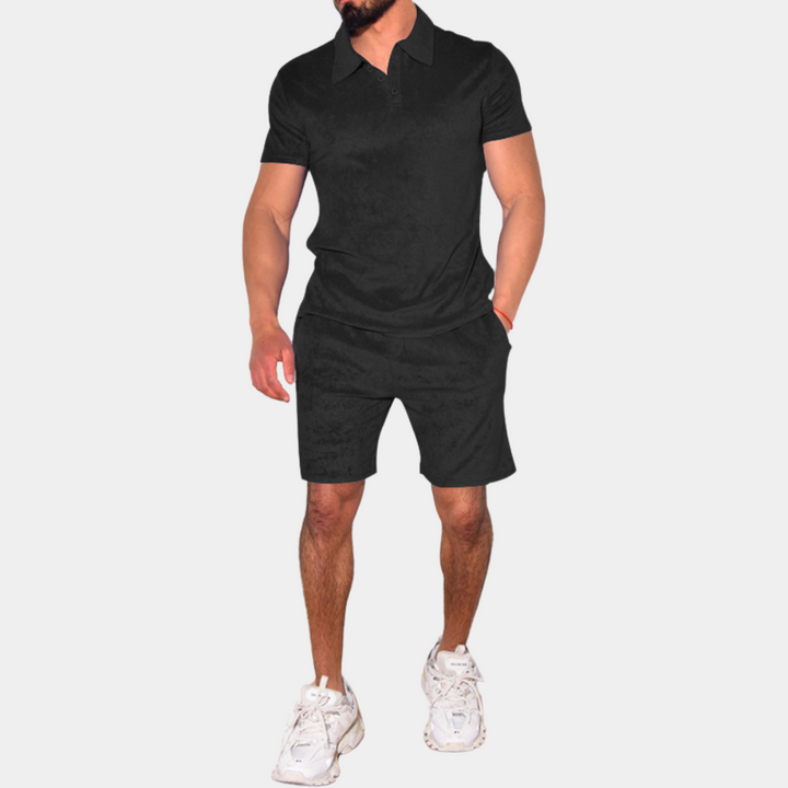 Arrigo - Elegant two-piece men's set for sophisticated, chic style