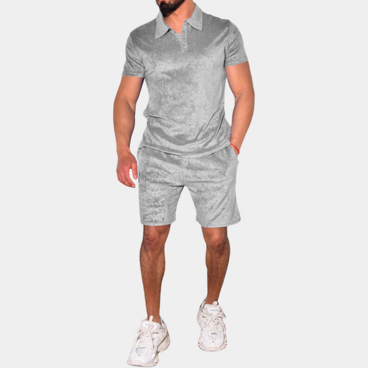 Arrigo - Elegant two-piece men's set for sophisticated, chic style