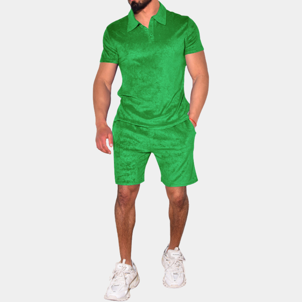 Arrigo - Elegant two-piece men's set for sophisticated, chic style