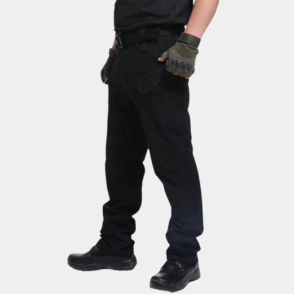 Men's stylish Umberto cargo trousers with innovative storage solutions
