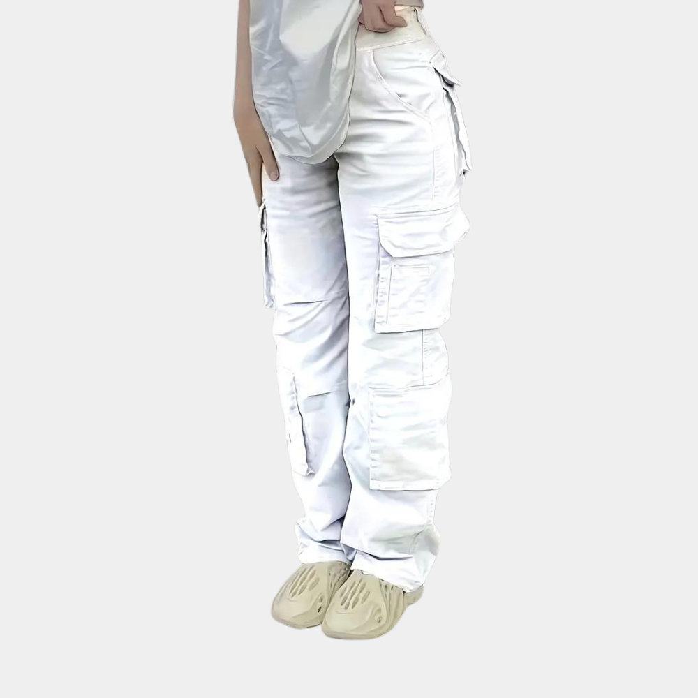 Cecilia - fashionable women's cargo trousers with practical, stylish pockets