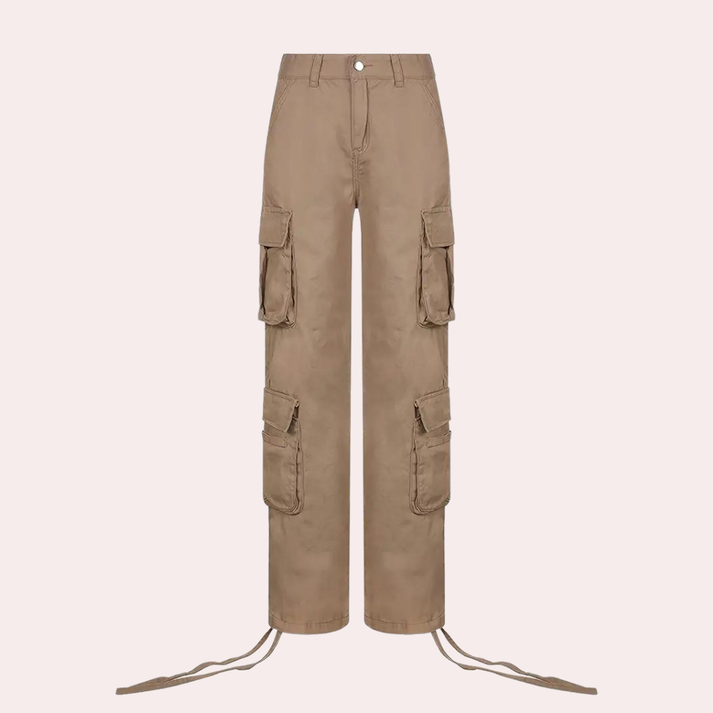 Concetta - Elegant and timeless cargo trousers for women