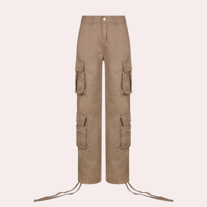 Concetta - Elegant and timeless cargo trousers for women