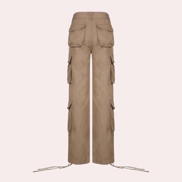 Concetta - Elegant and timeless cargo trousers for women