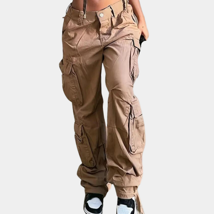 Concetta - Elegant and timeless cargo trousers for women
