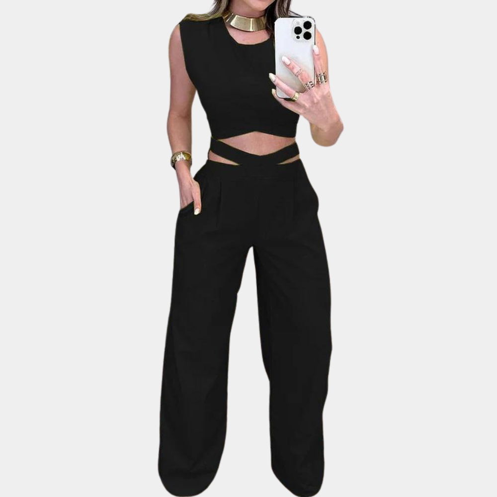 Stylish two-piece set for women - Sandra