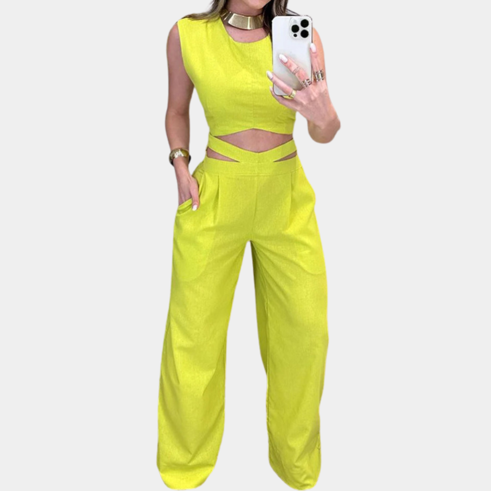 Stylish two-piece set for women - Sandra