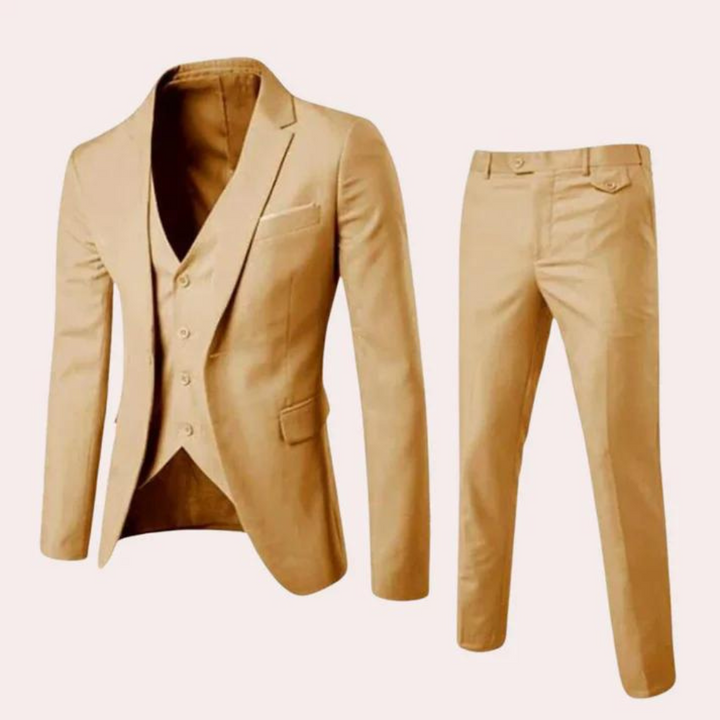 Elegant two-piece men's suit, ideal for formal occasions