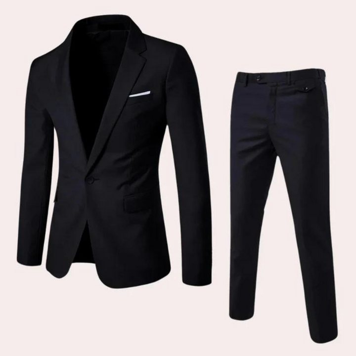 Elegant two-piece men's suit, ideal for formal occasions