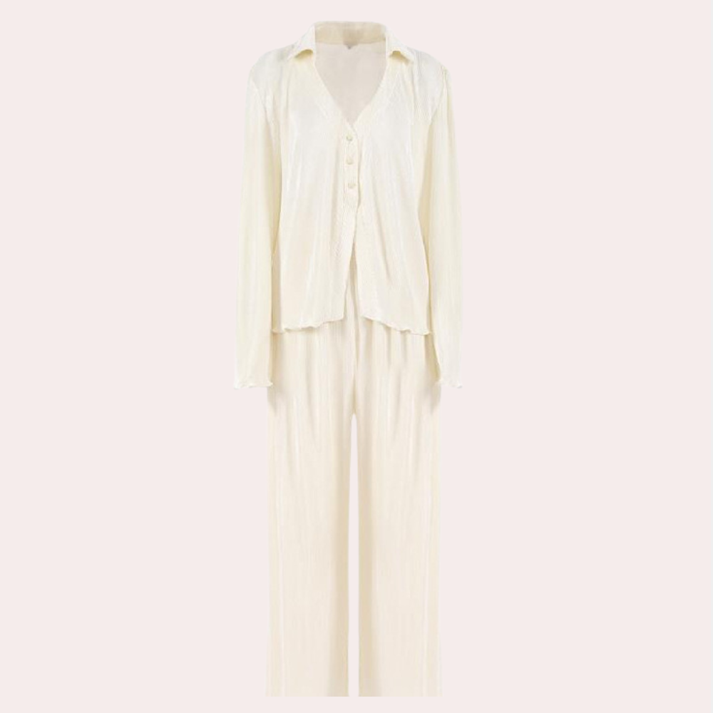 Evita - Stylish and Elegant Two-Piece Set for the Sophisticated Woman
