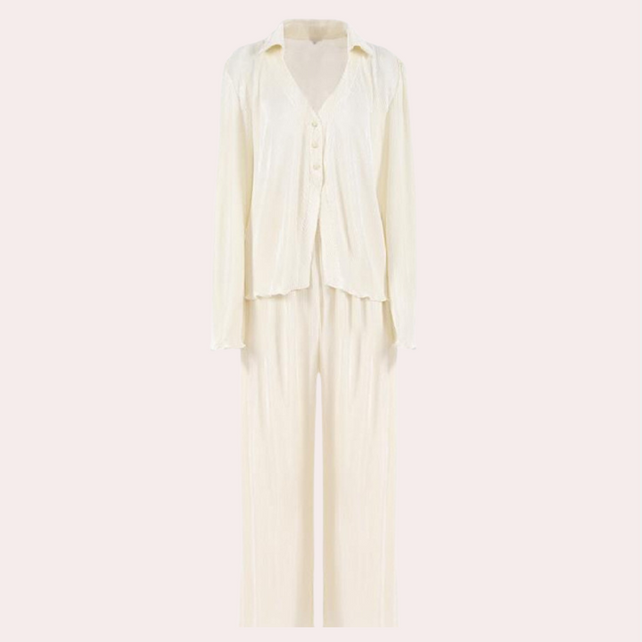 Evita - Stylish and Elegant Two-Piece Set for the Sophisticated Woman