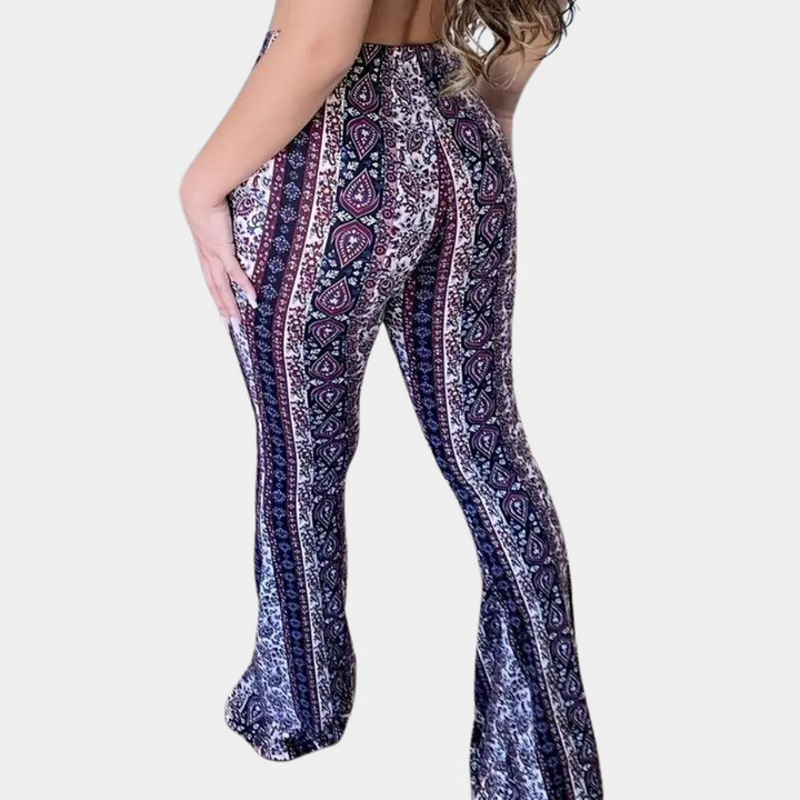 Elvera - Stylish boho flared trousers for women that add a uniquely chic touch