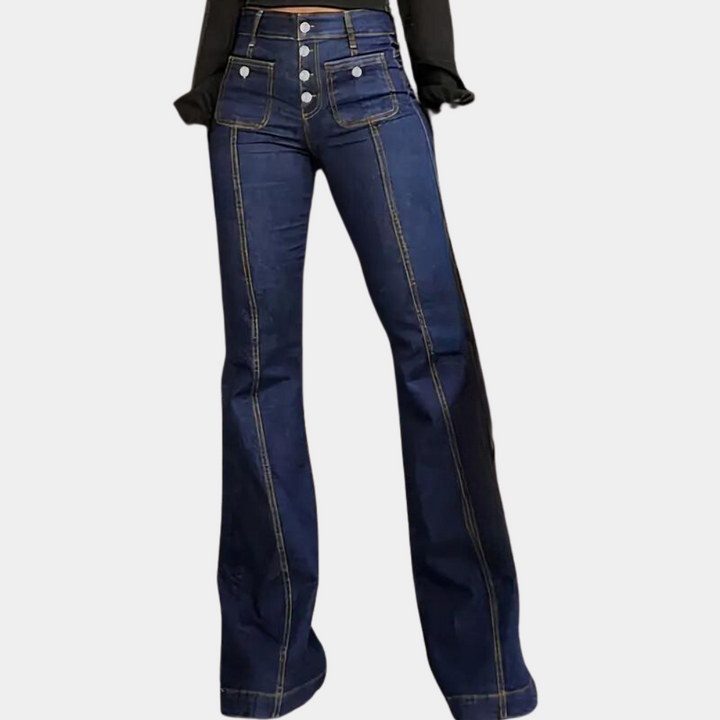 Stylish women's Campana high-waisted trousers - perfect for any occasion!