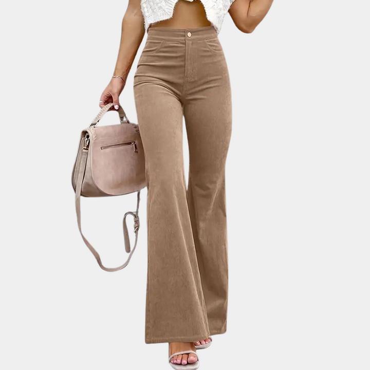Sylvie - Elegant flared women's trousers for exceptional style