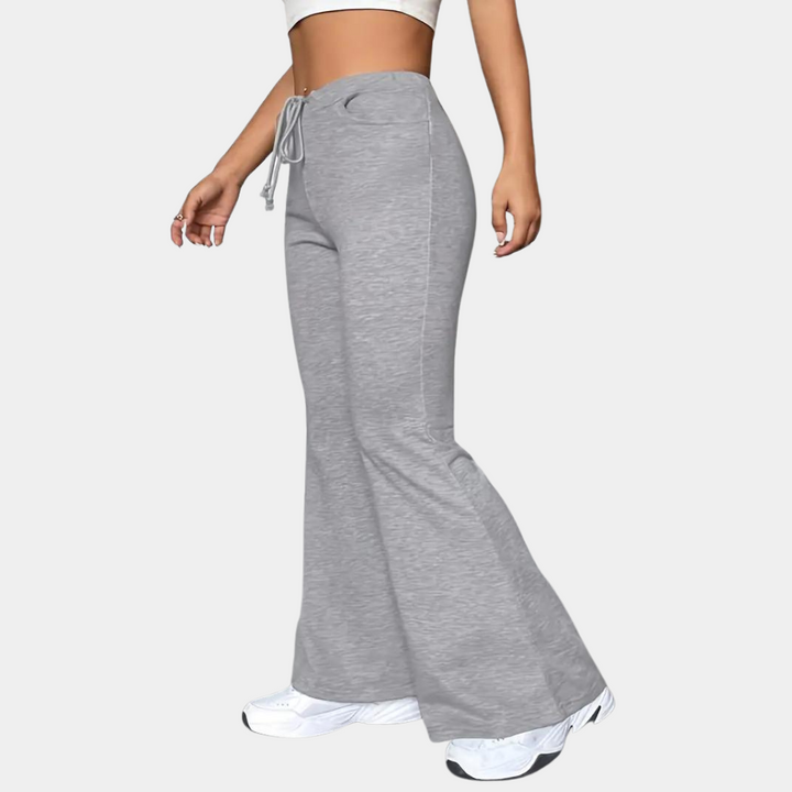 Elise - Elegant Women's Comfort Fit Trousers with Luxury Flared Cut