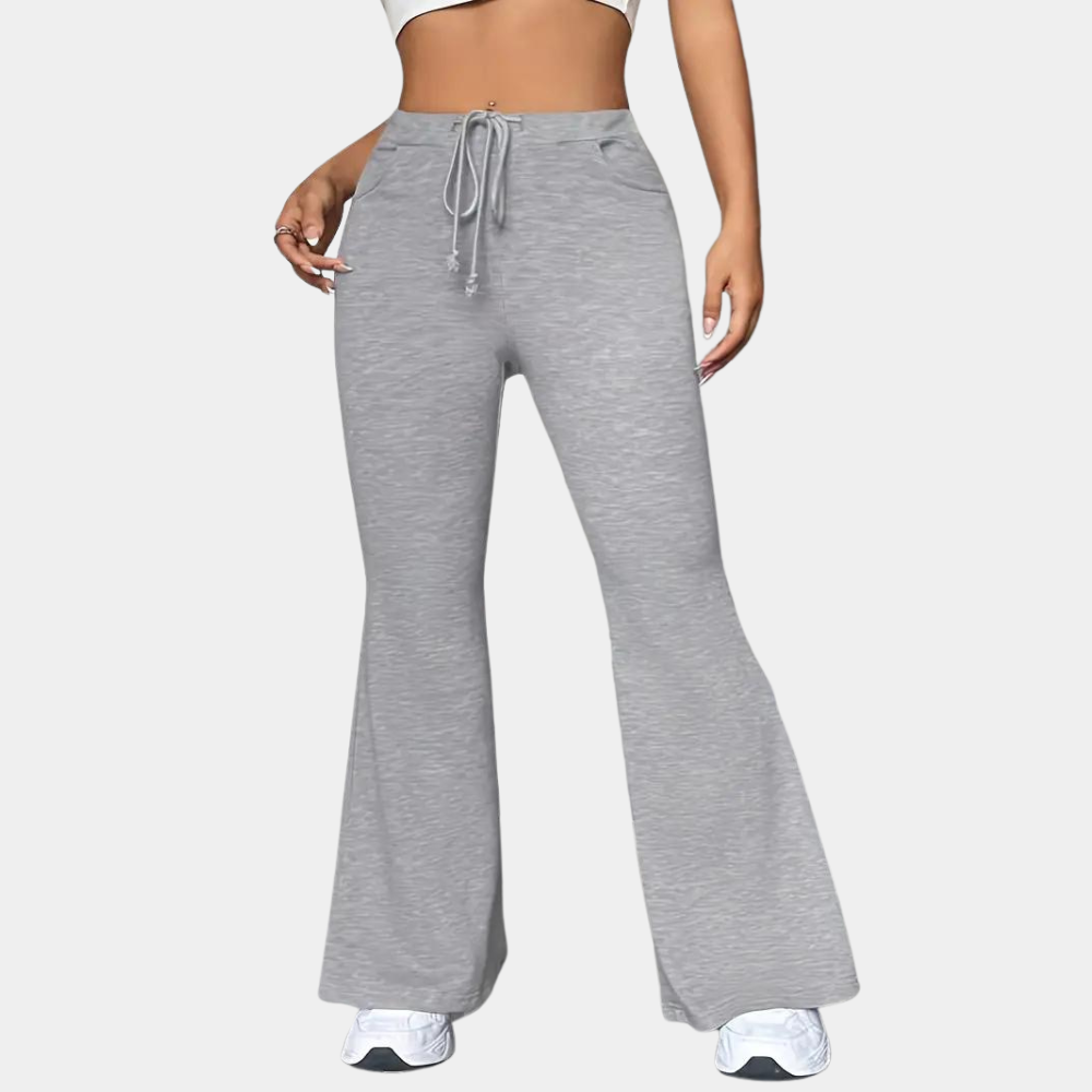 Elise - Elegant Women's Comfort Fit Trousers with Luxury Flared Cut