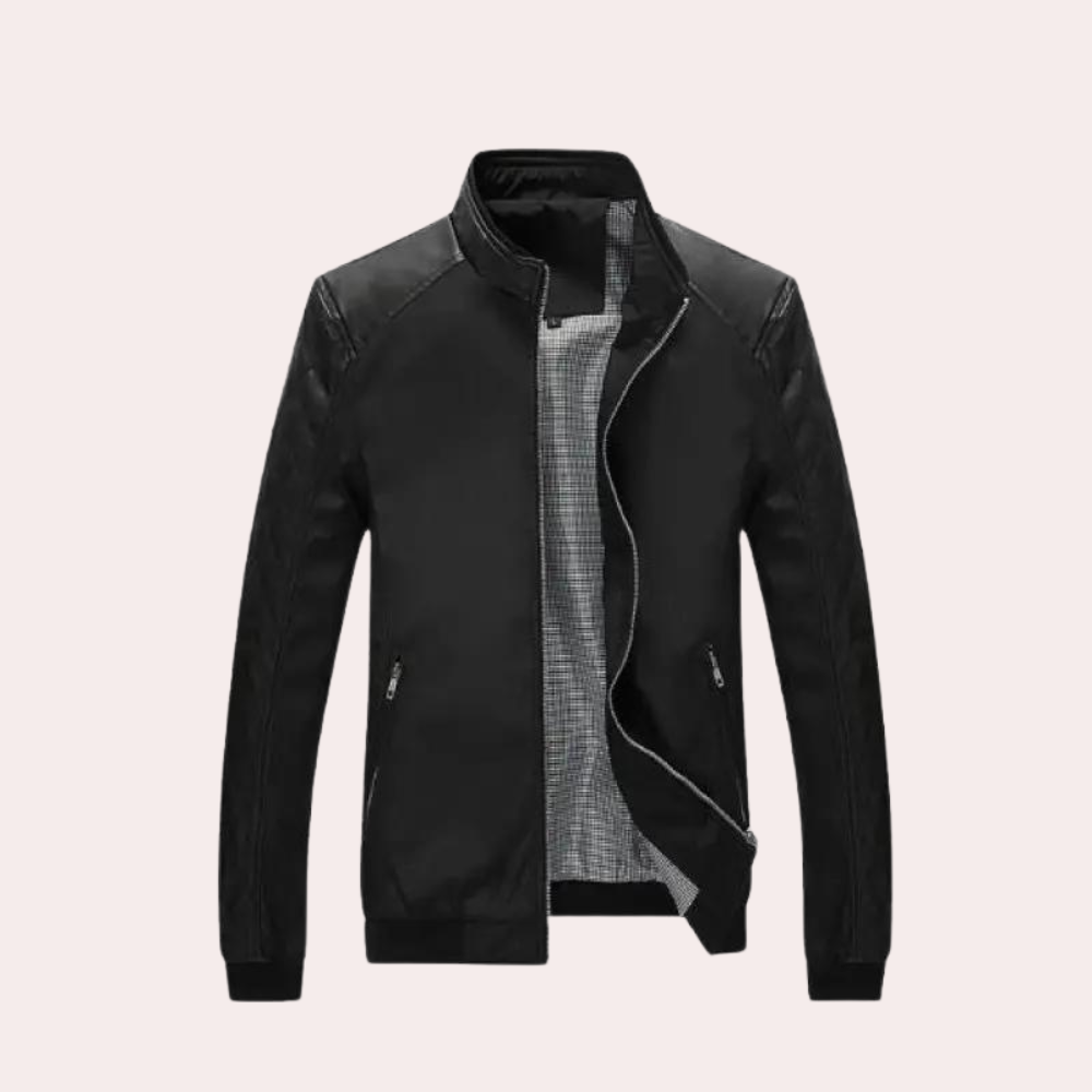 Stylish men's bomber jacket ideal for smart casual occasions