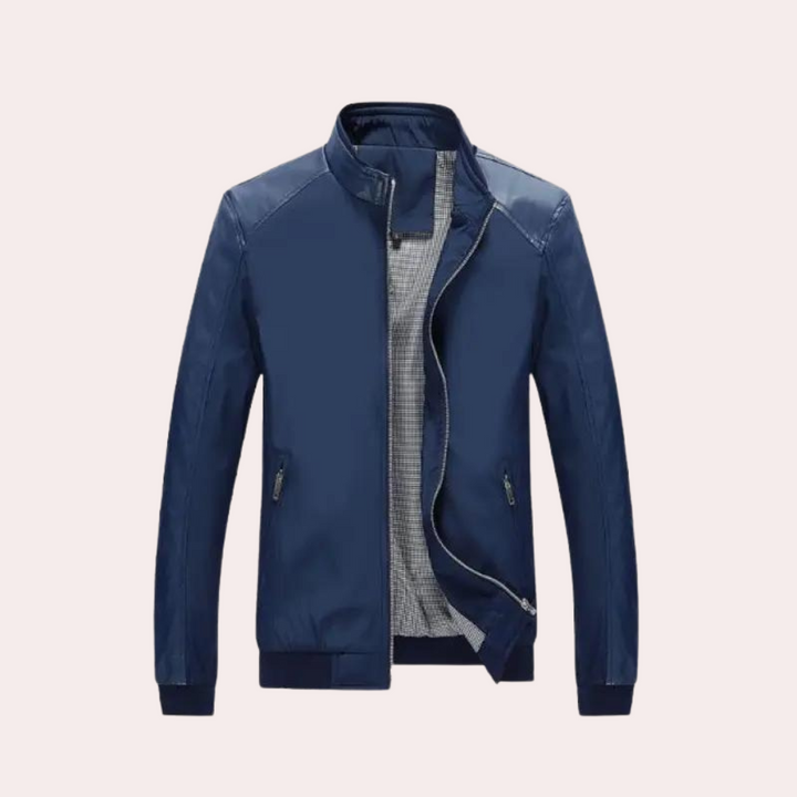 Stylish men's bomber jacket ideal for smart casual occasions