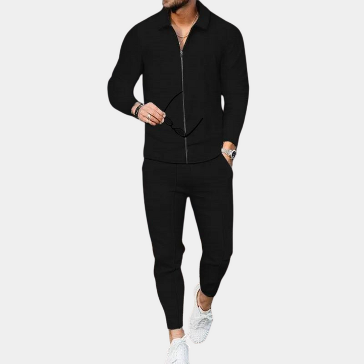 Chic and comfortable two-piece men's set