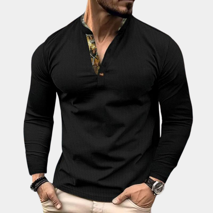 Elegant men's short-sleeved T-shirt - the perfect choice for everyday styling!