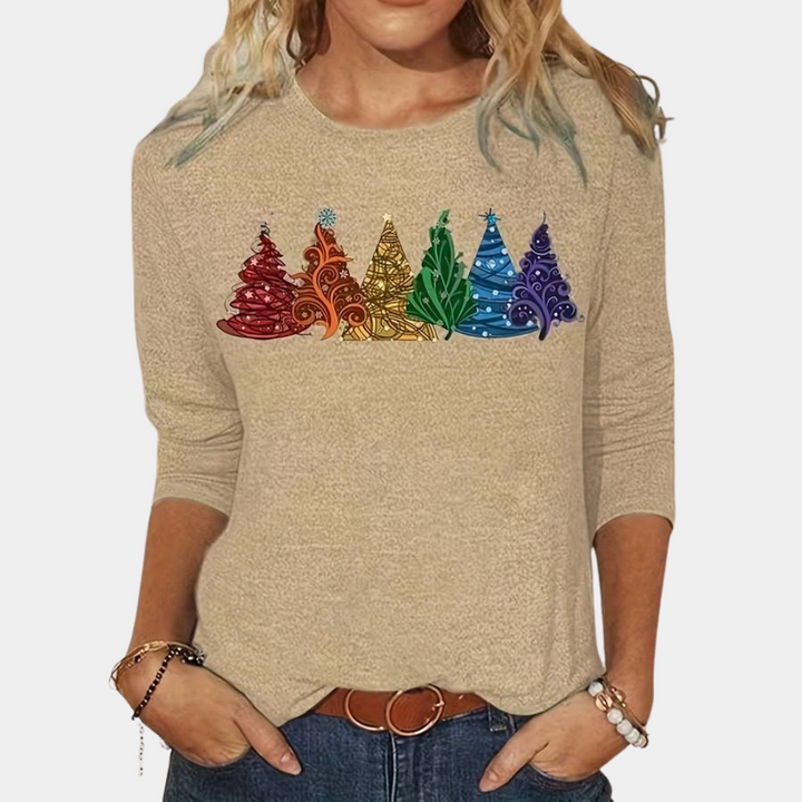 A stylish and comfortable women's T-shirt to enhance your fashionable look!