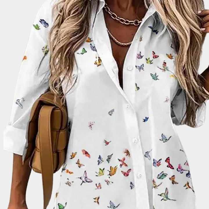 A stylish, feminine and comfortable summer T-shirt - perfect for any occasion!