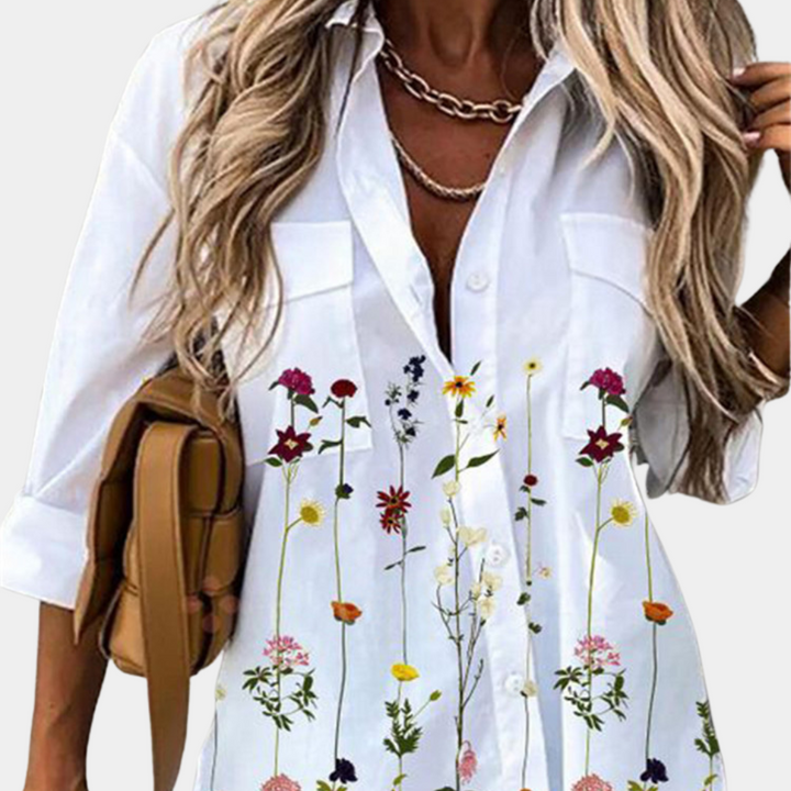 A stylish, feminine and comfortable summer T-shirt - perfect for any occasion!