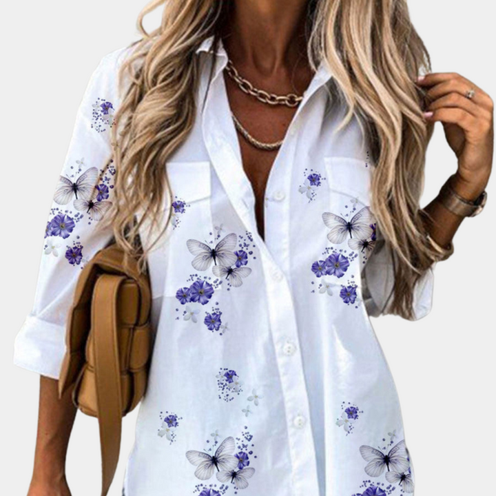 A stylish, feminine and comfortable summer T-shirt - perfect for any occasion!