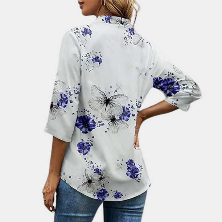 A stylish, feminine and comfortable summer T-shirt - perfect for any occasion!
