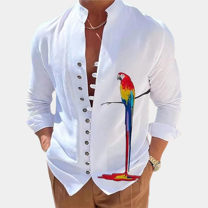Elegant men's smart casual shirt