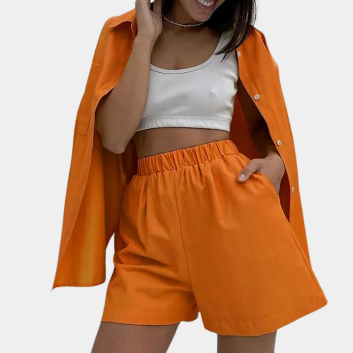 Stylish 2-piece elegant set for women
