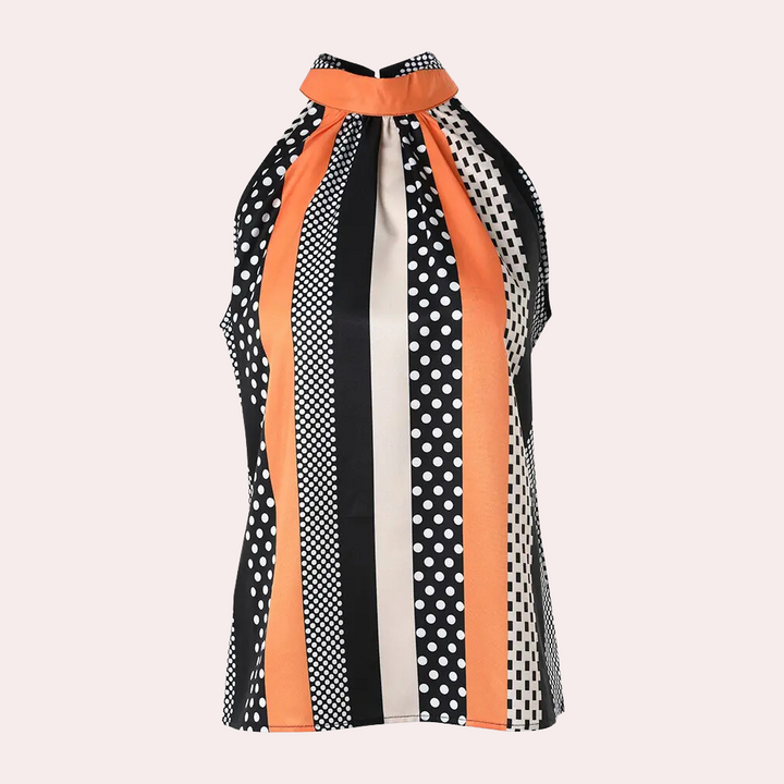 Stylish women's sleeveless top - the perfect choice for an elegant look