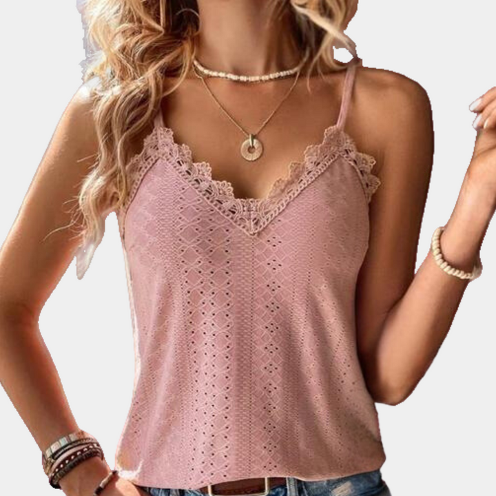 Elegant women's blouse with pointed neckline - discover your unique style!