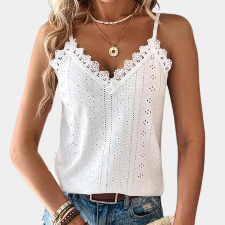 Elegant women's blouse with pointed neckline - discover your unique style!