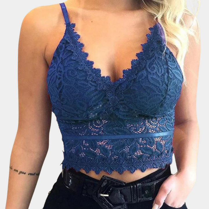 Stylish floral lace blouse for women - elegance and grace!