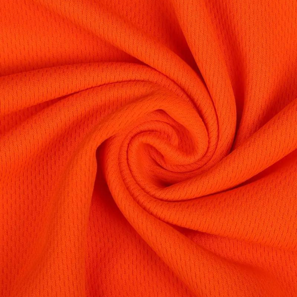 Stylish orange T-shirt with extra comfortable round neckline