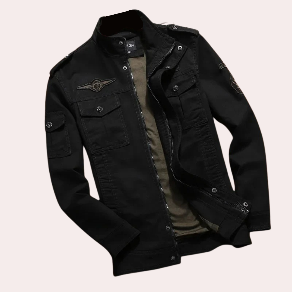 Stylish casual jacket for men with a smart finish