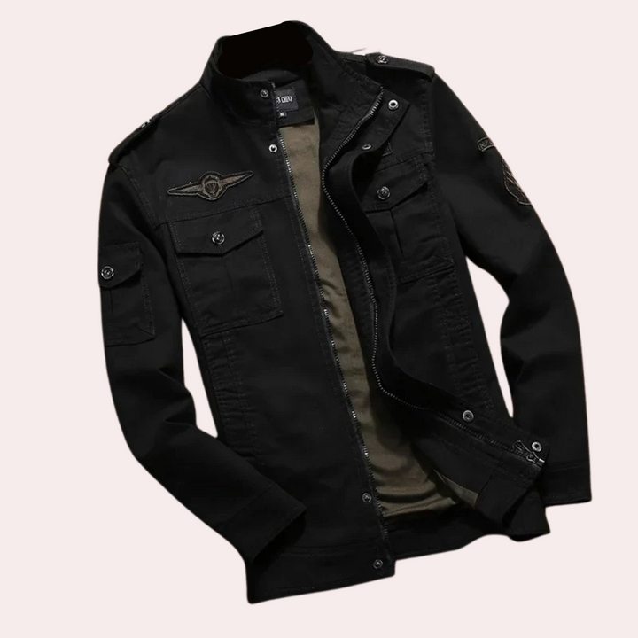 Stylish casual jacket for men with a smart finish