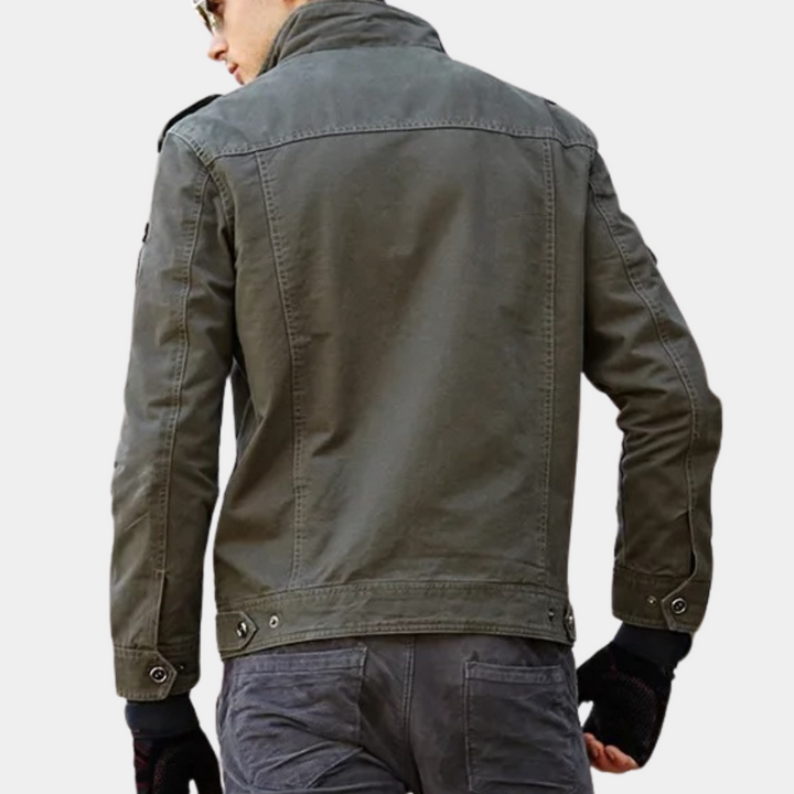 Stylish casual jacket for men with a smart finish