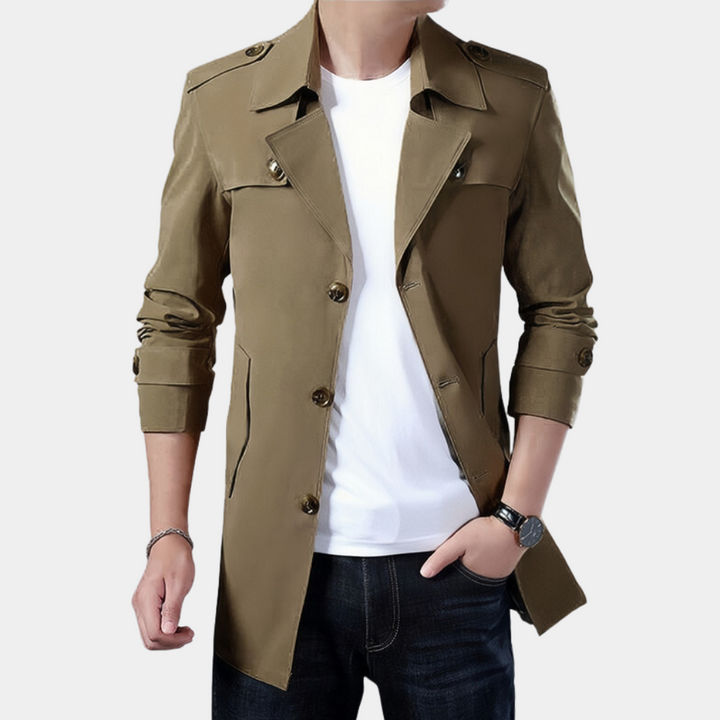 Gregorio - An elegant, classic trench made for the modern man