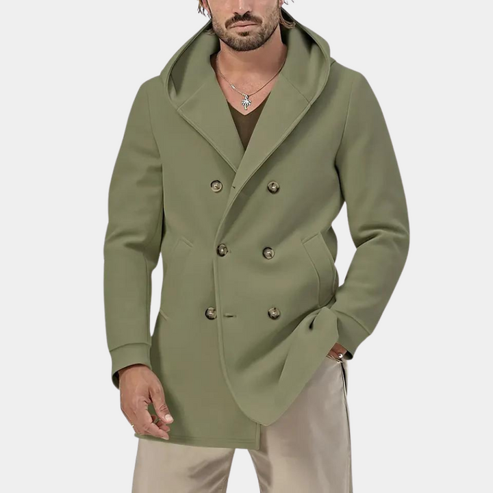 Stylish hooded trench - the perfect combination of casual and elegant!