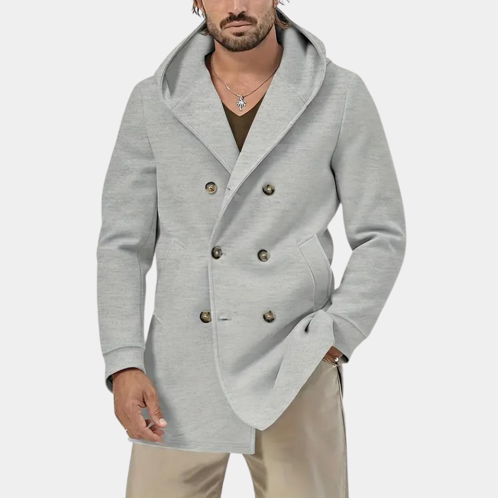 Stylish hooded trench - the perfect combination of casual and elegant!