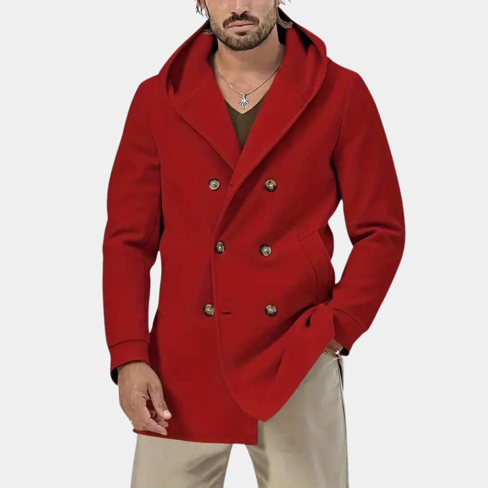 Stylish hooded trench - the perfect combination of casual and elegant!