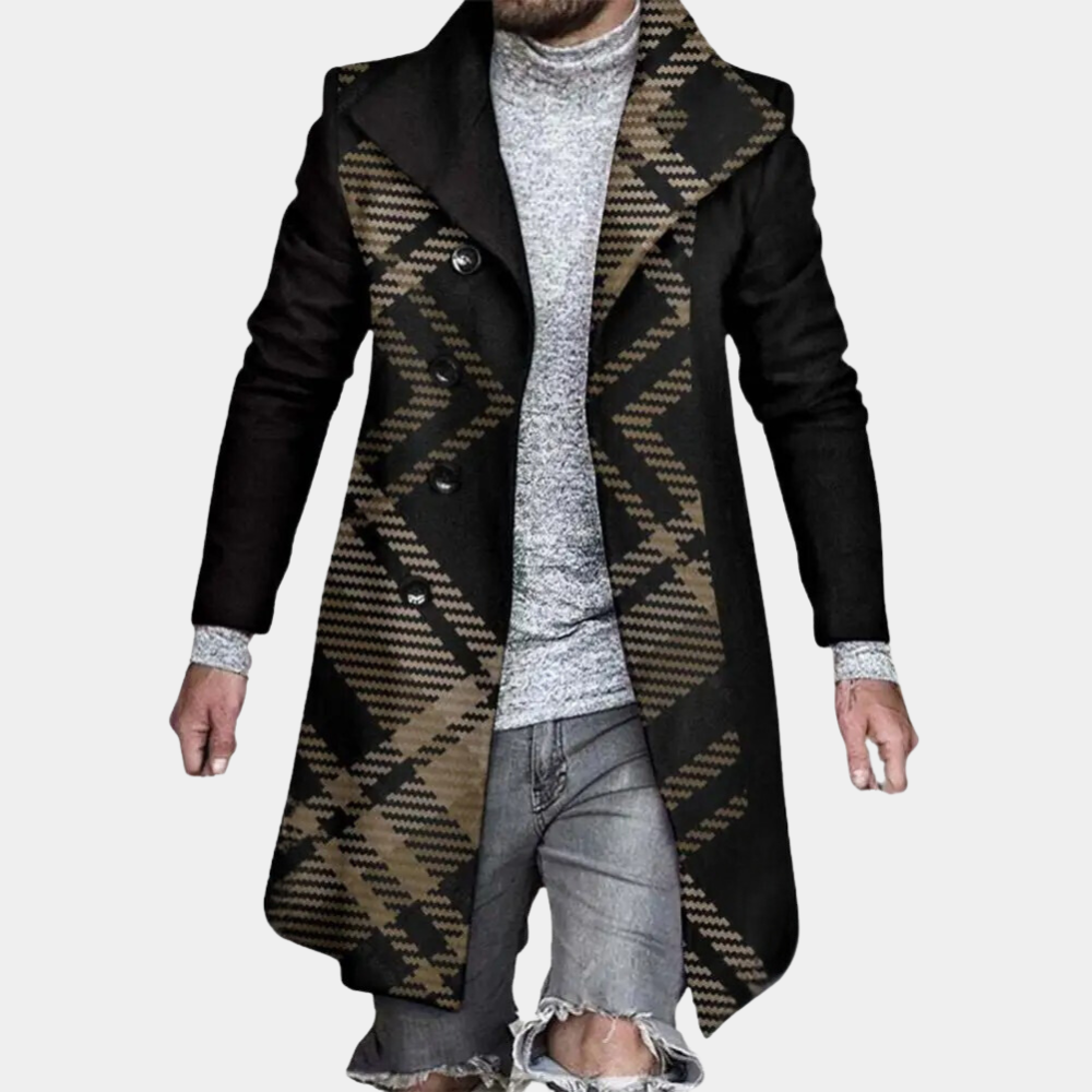 Stylish mid-length jacket for the modern man